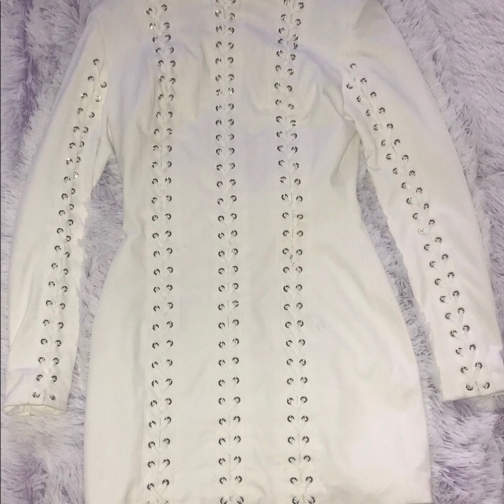 Brand new wt tags House of CB London white dress.
